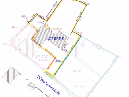 immeuble à vendre denguin 18 pièce(s) 604m2 300 000€