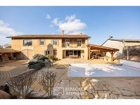 un ancien corps de ferme revisité entre authenticité et art de vivre