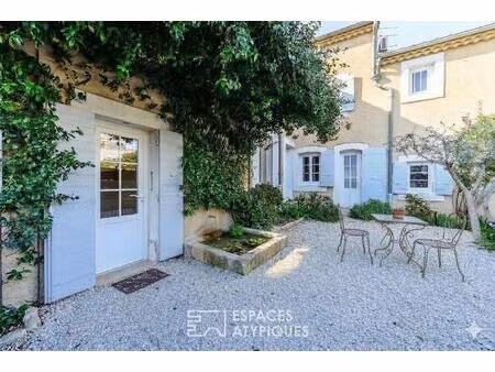 propriété en provence avec jardin et 2 appartements indépendants avec revenu locatif