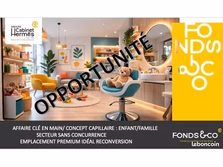 fonds de commerce enfants 84 m²
