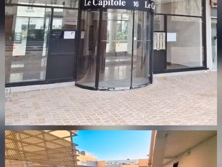 tours hyper centre - t2 renove avec parking