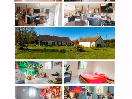 ? maison familiale 148 m² – 5 chambres – terrain 2150 m² – garage – dpe c