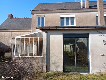 maisons avec terrain et grand hangar valleres