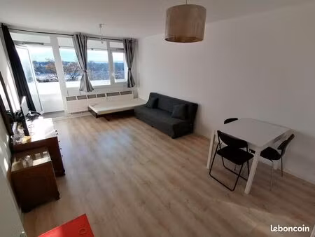 furnished studio with parking– top floor  alps view  swiss border at 500 meters (near gene