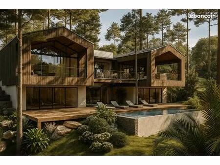 terrain 1 069 m² moliets et maa