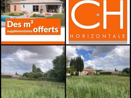 terrain 611 m² saint christoly de blaye