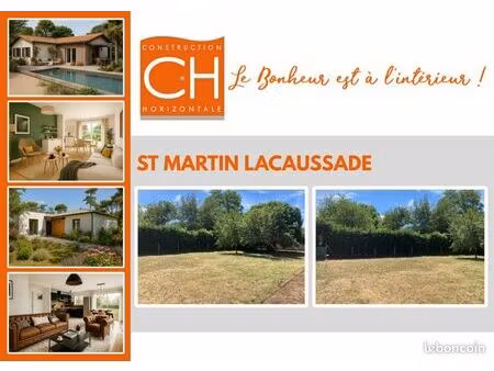 terrain 580 m² saint martin lacaussade