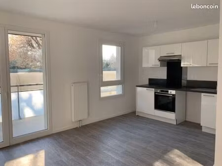 appartement t3 – 66 m² – balcon et parking à ronchin