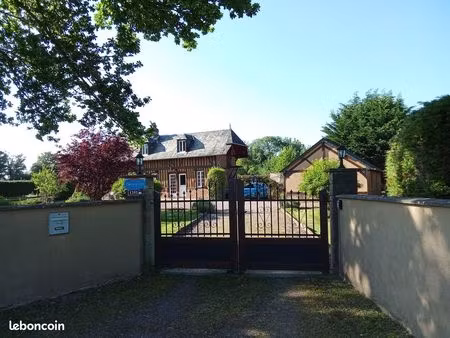 authentiquemaison normande + maison d'amis/gîte sur 2000m² - calvados (campagne proche mer