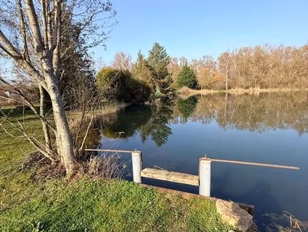 parcelle 1 are 38 avec bungalow au bord de l’eau à catenom