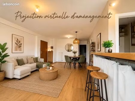appartement 3 pièces 63 m²