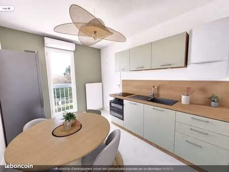 appartement 3 pièces - 66 m²