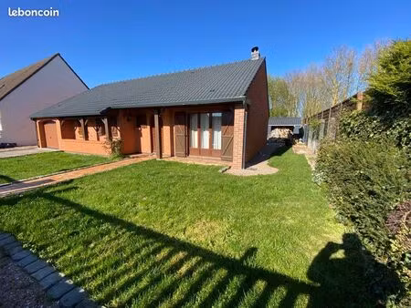 plain-pied 85m² - 3 ch - garage - sans vis-à-vis