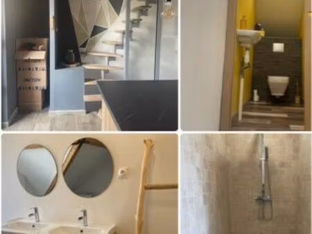 maison semi mitoyenne 60m2 habitables