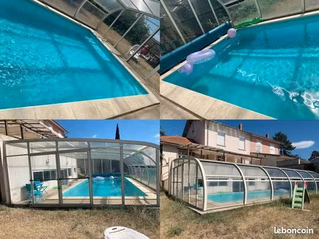 maison semi-mitoyenne de caractère avec vue exceptionnelle sur le pilat