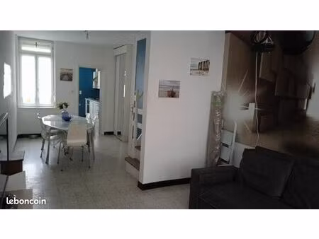 maison t4 avec jardin  a 7 min a pied de la mer et a 2 pas de toutes commoditée  le portel