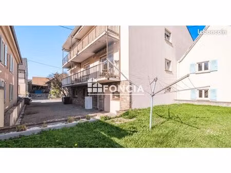 sierentz (68510) — appartement 3 pièces · 65 67 m² · garage · cave · balcon