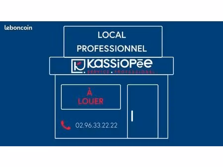 bureaux 53 m² saint brieuc