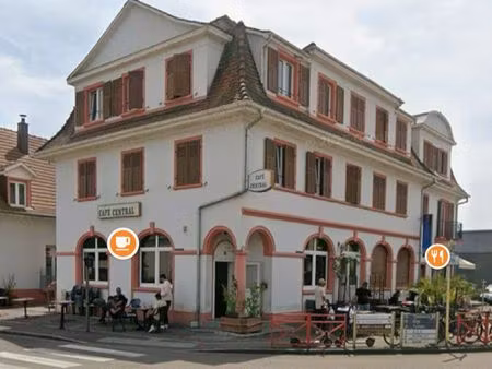 huningue - fonds de commerce café - brasserie