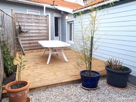 maison t3 - terrasse +parking privée - prix rare secteur