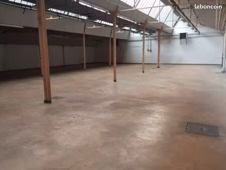 local d’activité 580 m² loué – rendement attractif