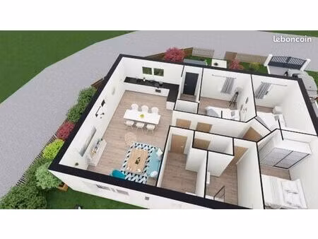 maison 90 m² gradignan