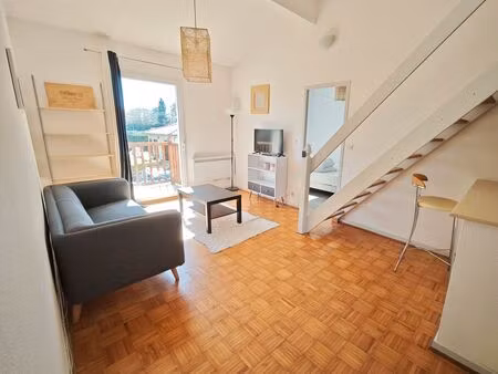 appartement 3 pièces 51m² - parking et balcon - artigues