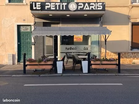 vente fonds de commerce - restauration rapide - axe majeur roanne