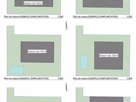 terrain constructible 483 m² – centre-ville – libre constructeur