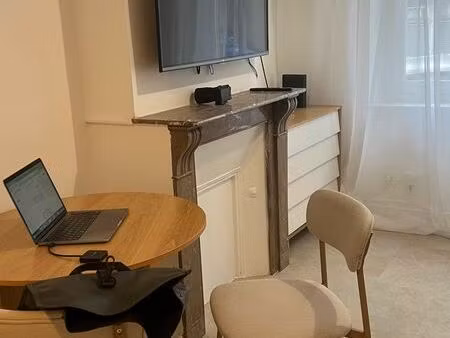 studio meublé 20 m² - refait à neuf – proche lycée robert de luzarches – amiens