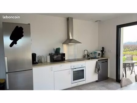 location maison refaite à neuf 2 chambres