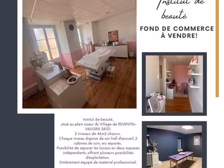 fond de commerce institut de beauté
