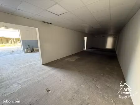 bureaux  entrepôt 122 m² bourgoin-jallieu