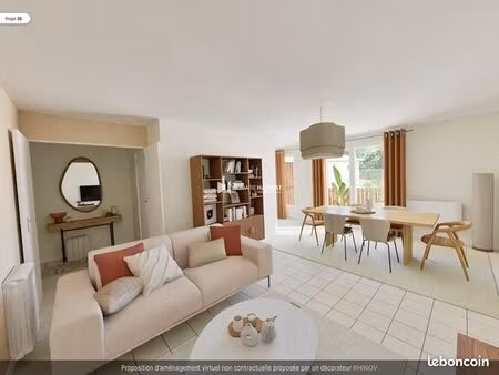 appartement 3 pièces 64 m²
