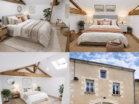 maison rénovée 134 m² – 3 chambres – dpe c – centre airvault – aucun travaux – direct prop