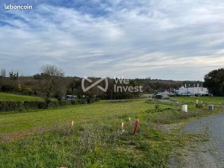 terrain 458 m² mouchamps