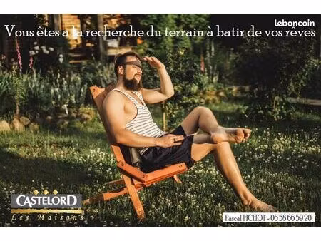 terrain 970 m² marcilly