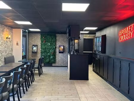 à vendre – fonds de commerce restauration rapide – emplacement stratégique
