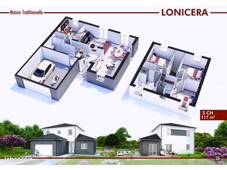 maison 6 pièces 117 m²