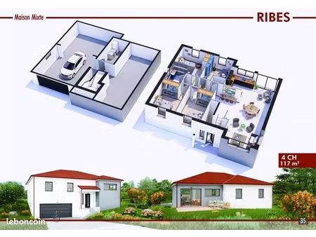 maison 6 pièces 117 m²