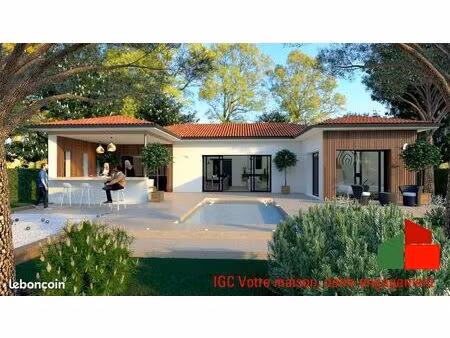 maison 100 m² le teich