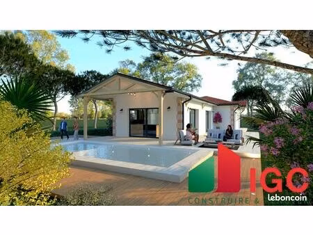 maison 95 m² le teich