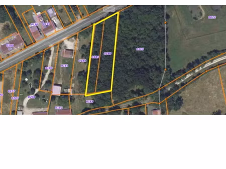 vente terrain à batir 2266 m² à mézières-en-brenne (36290)  14 800 €