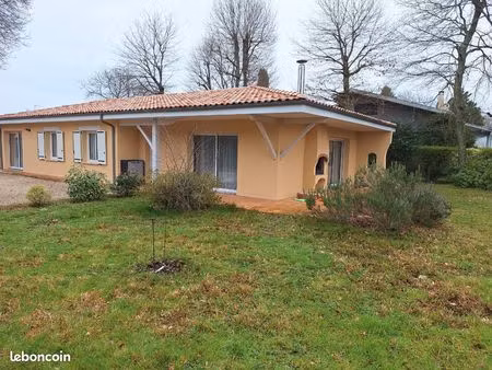 maison 126 m² - 4 chambres - terrain piscinable 1 105m²