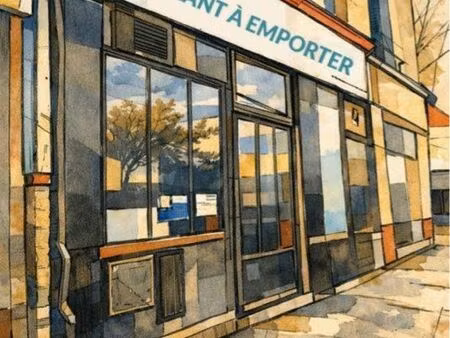 restaurant emporter avec haute 36 m² poissy 78300 quartier abbaye