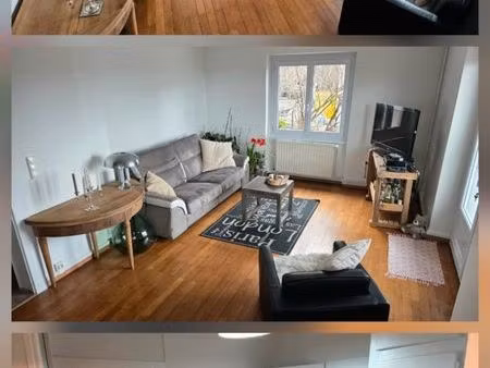 appartement t3 traversant avec parking et garage