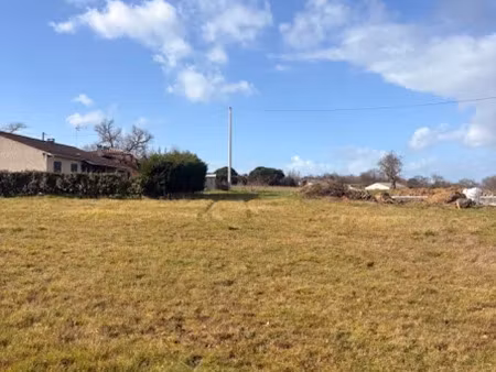 vente terrain 1020 m² à saint-martin-de-laye (33910)  58 000 €