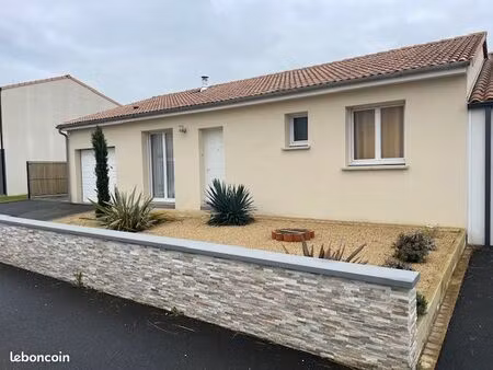 à louer – maison plain-pied récente meublée