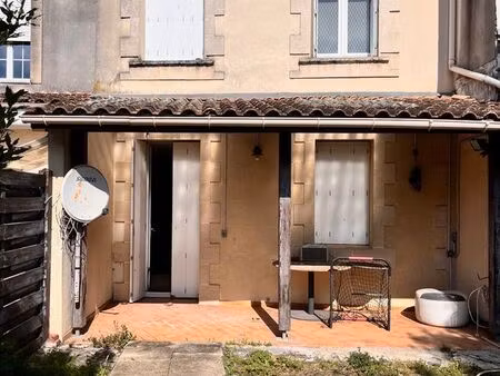 appartement meublé t2 avec jardin