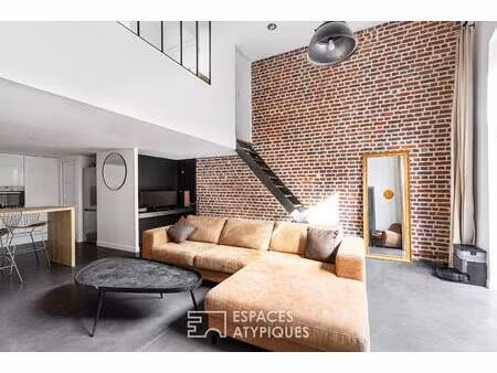 duplex au coeur d'une ancienne brasserie